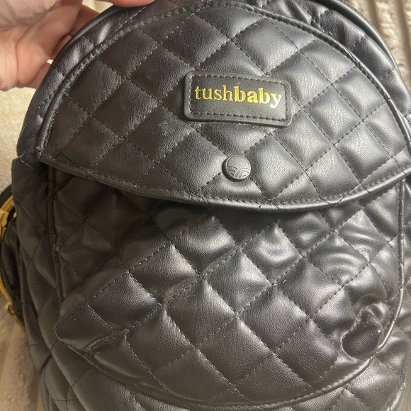 Tushbaby Quilted Black Baby Bag - Picture 10 of 10